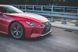 Накладка переднього бампера спліттер Lexus LC 500 2017 р.в. вар.2, Черный, Зовнішній тюнінг, Lexus, Накладка на передний бампер, По желанию, ABS-пластик, LC, Новое, На штатные места, LC 500 2017-