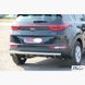 Защита заднего бампера труба Kia Sportage 2016+ г.в.