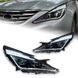 Передні тюнінг лед фари для Hyundai Sonata YF 2010-2014 р.в. Хюндай Соната, Оптика, Hyundai, Альтернативная оптика, Sonata, Новое, На штатные места, SONATA VI (YF) 2010-2014