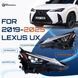 Передние лед фары Lexus UX 2019-2025 г.в. Лексус ЮХ