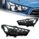 Передні тюнінг лед фари Audi A4 B9 дорестайлинг 2017-2020 р.в. Ауди А4 Б9, Audi, Альтернативная оптика, A4, Новое, На штатные места, A4 (B9) 2015-