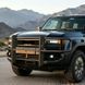 Защита переднего бампера кенгурятник с местом под лебёдку для Toyota Prado LC250 2024+ г.в. Тойота Прадо 250, Черный