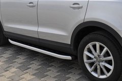 Боковые пороги "Fullmond" Audi Q3 2011+ Ауди кью3