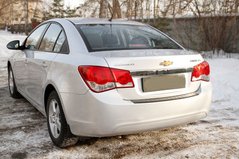 Накладка на задній бампер Chevrolet Cruze I 2009-2011 р.в. Шевролет Круз