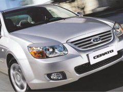 Реснички на фары Kia Cerato c 2006-2008 г.в. Киа Черато