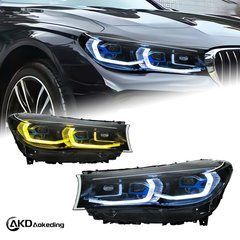 Передние тюнинг лед фары BMW G11 \ G12 2018-2021 г.в. БМВ Г11 \ Г12, BMW, Альтернативная оптика, 7-Series, Новое, На штатные места, 7 (G11, G12) 2016-