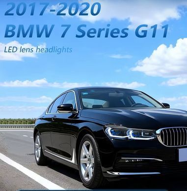 Передние тюнинг лед фары BMW G11 \ G12 2018-2021 г.в. БМВ Г11 \ Г12, BMW, Альтернативная оптика, 7-Series, Новое, На штатные места, 7 (G11, G12) 2016-