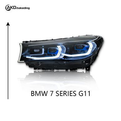 Передние тюнинг лед фары BMW G11 \ G12 2018-2021 г.в. БМВ Г11 \ Г12, BMW, Альтернативная оптика, 7-Series, Новое, На штатные места, 7 (G11, G12) 2016-