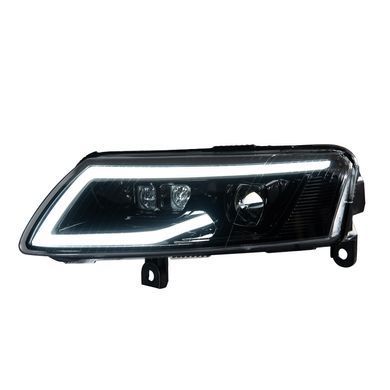 Передні тюнінг лед фари Audi A6 C6 2004-2011 р.в. Ауди А6 Ц6, Audi, Альтернативная оптика, A6, Новое, На штатные места, A6 (4F2, C6) 2004-2011