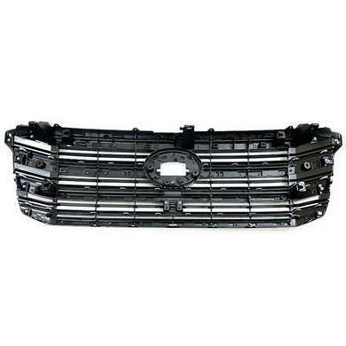 Решітка радіатора Toyota LC300 Land Cruiser 300 2021+ г.в., Черный