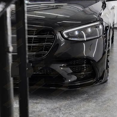 Тюнинг обвес Mercedes S-класс W223 стиль Brabus 2020+ г.в. Мерседес 223, Черный, Внешний Тюнинг, Mercedes, Комплект обвеса, Не требуется, ABS-пластик, S-Class, Новое, На штатные места, S-CLASS (W223) 2021-