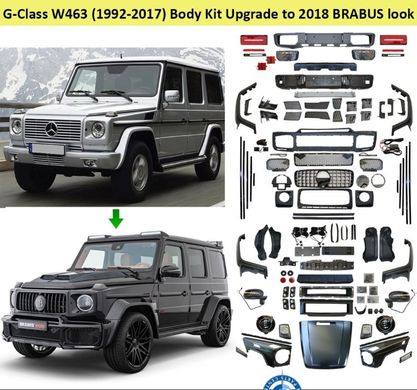 Рестайлінг апгрейд комплект з Mercedes G-classe w463 в W464 2018 р.в.