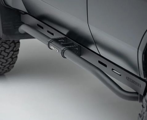 Бічні пороги для Toyota Prado 250 2024 р.в. Urnieta, Черный