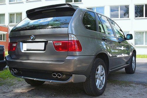 Спойлер багажника BMW X5 1999-2006 р.в. в стилі Hamman