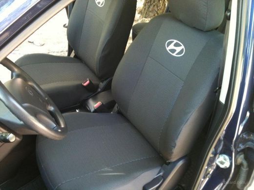 Чехлы на сидения Hyundai Sonata V (NF) раздельная с 2004-09 г.в.
