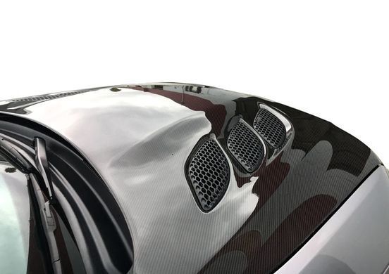 Карбоновый тюнинг капот для Jeep Grand Cherokee 2013-2023 г.в. Джип Гранд Чероки