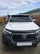 Козырёк кепка на лобовое стекло Toyota Hilux 2015+ г.в. Тойота Хайлюкс, Черный, Внешний Тюнинг, Toyota, Спойлер, Не требуется, Стеклопластик, Hilux, Новое, На штатные места, Hilux 2015-