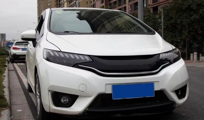 Передні тюнінг лед фари Honda Fit 2014-2020 р.в. Хонда Фіт, Honda, Альтернативная оптика, Новое