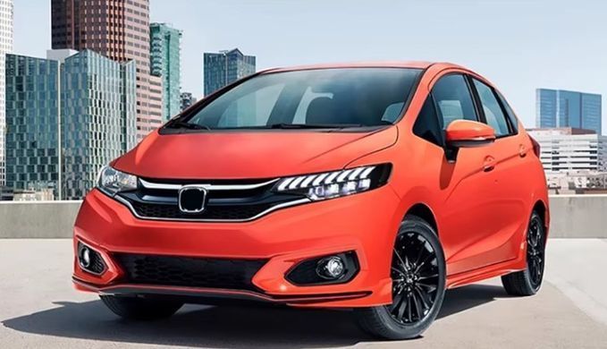Передні тюнінг лед фари Honda Fit 2014-2020 р.в. Хонда Фіт, Honda, Альтернативная оптика, Новое