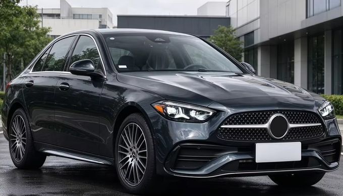 Передние лед фары Mercedes-Benz W206 C-Class 2022+ г.в. Мерседес 206