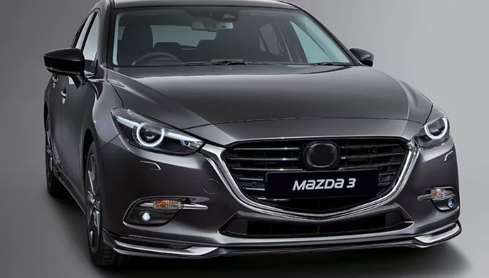 Передние тюнинг лед фары для Mazda 3 2017-2019 г.в. Мазда 3, Mazda, Альтернативная оптика, 3, Новое, На штатные места, 3 (BM) 2013-