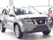 Зимняя заглушка решетки переднего бампера Nissan Terrano 2014+ Нисан Терано