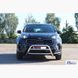 Защита переднего бампера кенгурятник Kia Sportage 2016+ г.в.