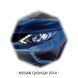 Реснички на фары Nissan QASHQAI 2014+ г.в. Нисан Кашкай