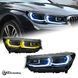 Передние тюнинг лед фары BMW G11 \ G12 2018-2021 г.в. БМВ Г11 \ Г12, BMW, Альтернативная оптика, 7-Series, Новое, На штатные места, 7 (G11, G12) 2016-