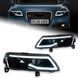 Передні тюнінг лед фари Audi A6 C6 2004-2011 р.в. Ауди А6 Ц6, Audi, Альтернативная оптика, A6, Новое, На штатные места, A6 (4F2, C6) 2004-2011