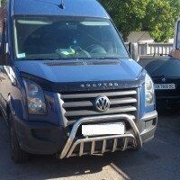 Защита переднего бампер (кенгурятник, бугель, дуга) Volkswagen Crafter