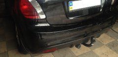 Прицепное устройство со сьемным крюком (Фаркоп) KIA RIO хетч./седан 2001-2005 г.в.