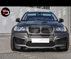 Тюнинг обвес для BMW X5 E70 2008-2013 г.в. в стиле Prior, Серый грунт (под покраску), BMW, Комплект обвеса, Требуется, Стеклопластик, X5, Новое, На штатные места, X5 (E70) 2007-2012