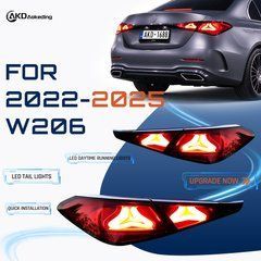 Задні тюнінг лед ліхтарі для Mercedes-Benz W206 W214 C-class 2022-2025 р.в. Мерседес 206