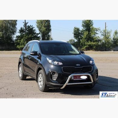 Защита переднего бампера кенгурятник Kia Sportage 2016+ г.в.