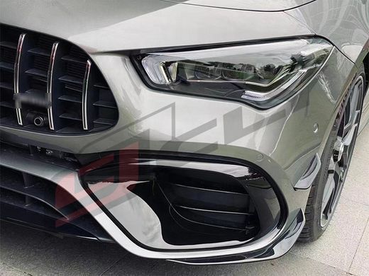Тюнинг обвес для Mercedes CLA W118 2019-2022 г.в. стиль AMG, Серый грунт (под покраску), Внешний Тюнинг, Mercedes, Комплект обвеса, Требуется, Полипропилен, CLA, Новое, На штатные места