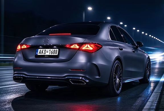 Задні тюнінг лед ліхтарі для Mercedes-Benz W206 W214 C-class 2022-2025 р.в. Мерседес 206