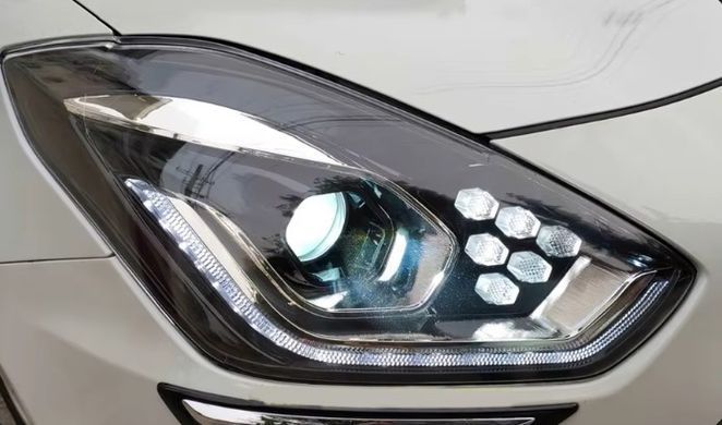 Передние лед фары для Suzuki Swift 2018-2022 г.в. Сузуки Свифт, Suzuki, Альтернативная оптика, Swift, Новое