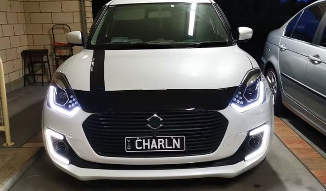 Передние лед фары для Suzuki Swift 2018-2022 г.в. Сузуки Свифт, Suzuki, Альтернативная оптика, Swift, Новое
