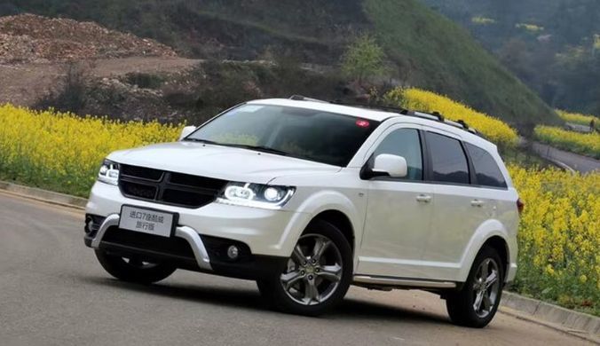 Передні лед фари для Dodge Journey 2009-2016 р.в. Додж Жорней, Dodge, Альтернативная оптика, Новое, На штатные места