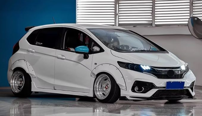 Передні тюнінг лед фари Honda Fit 2014-2020 р.в. Хонда Фіт, Honda, Альтернативная оптика, Новое