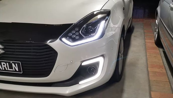 Передние лед фары для Suzuki Swift 2018-2022 г.в. Сузуки Свифт, Suzuki, Альтернативная оптика, Swift, Новое
