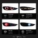 Задние тюнинг лед фонари Mazda 3 седан 2014-2019 г.в. Мазда 3, Mazda, Альтернативная оптика, 3, Новое, На штатные места, 3 (BM) 2013-