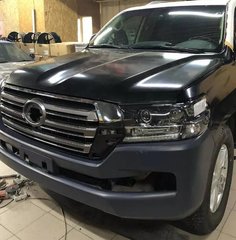 Передний бампер Toyota Land Cruiser 200 2016-2020 г.в.