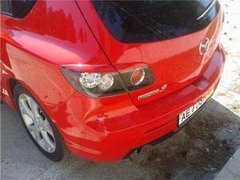 Вії на задні ліхтарі Mazda 3 хетчбек 2003-2008 р.в. Мазда 3