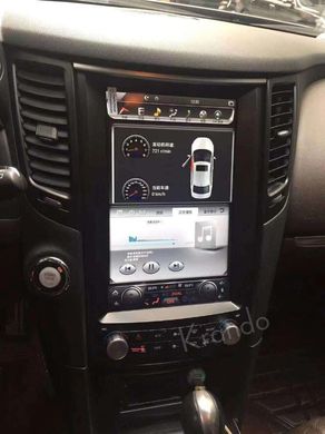 Штатная магнитола в стите Тесла Infiniti QX70 FX25 FX35 FX37 gps навигационная