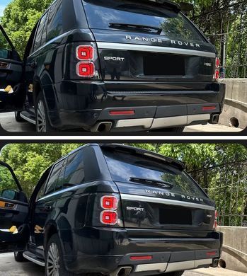 Задние тюнинг лед фонари Range Rover Sport L320 2004-2012 г.в., Land Rover, Альтернативная оптика, Новое, На штатные места, RANGE ROVER SPORT (LS) 2005-2013