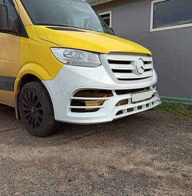 Передний бампер Mercedes Sprinter 2018+ г.в. стиль AMG