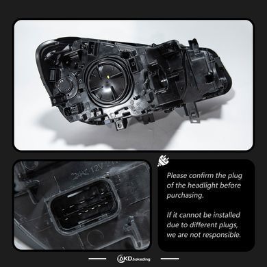 Передние лед фары для BMW 2-серии F45 2014-2021 г.в. БМВ 2 Ф45, Оптика, BMW, Альтернативная оптика, Новое, На штатные места