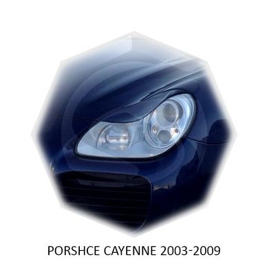 Реснички на фары Porsche CAYENNE 955 2003-2009 г.в. Порше Каен